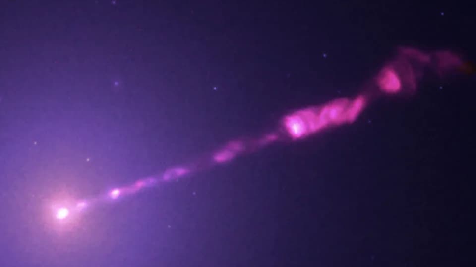 Chandra Snimila Najdetaljniji Rendgenski Mlaz Iz Supermasivne Crne Rupe M87*