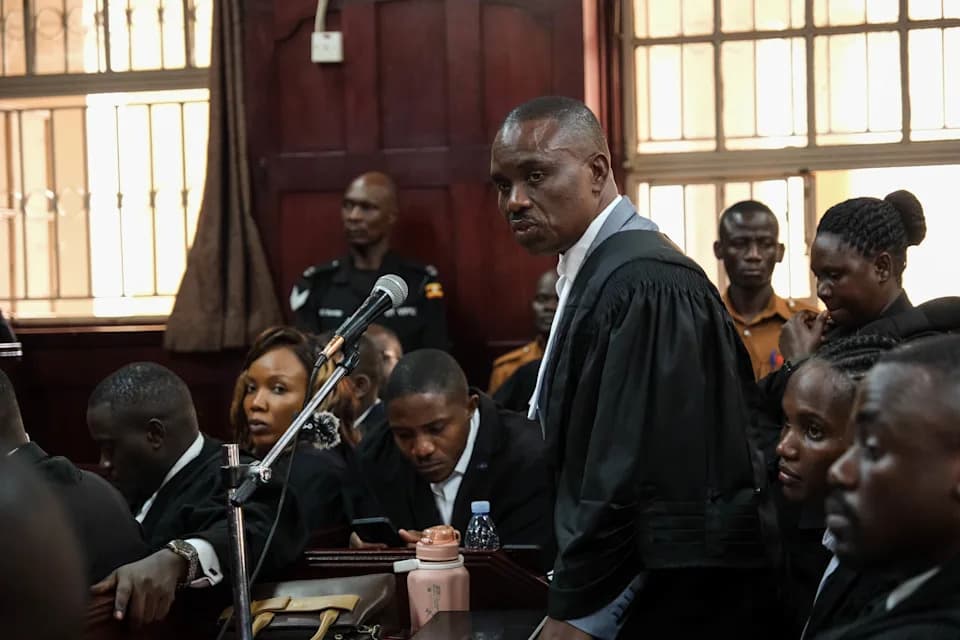 Advokat Erias Lukwago Optužen Za Prikrivanje Izdaje Nakon Vojske Akcije U Kampali