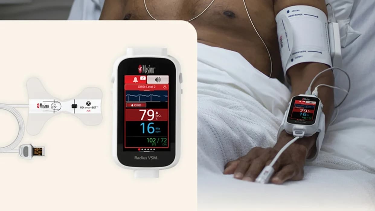 Masimo dobio FDA 510(k) odobrenje: Radius VSM sada detektuje opioid‑indukovanu respiratornu depresiju