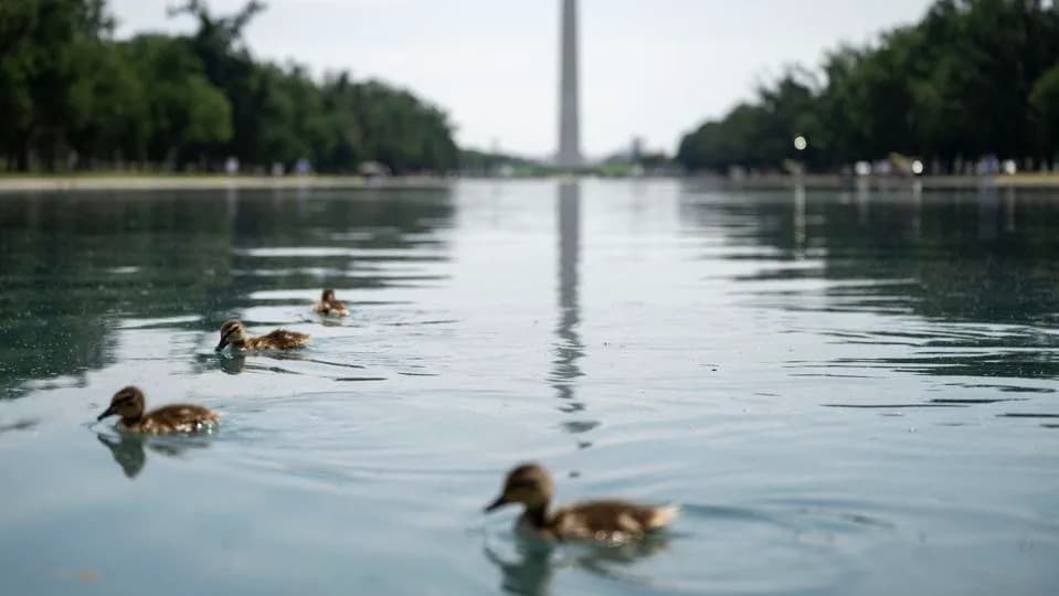 Šta je ubilo patke u Reflecting Poolu kod Lincolna? DOEE pokreće istragu