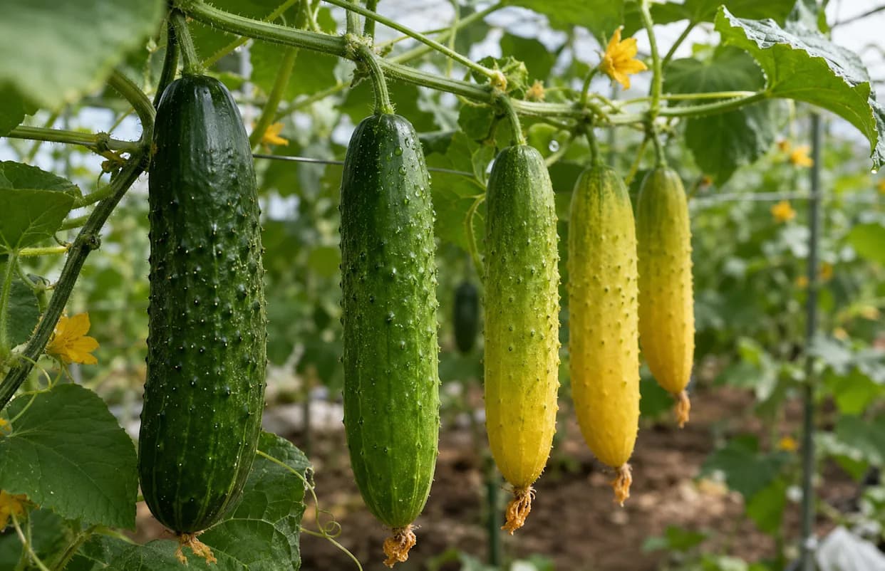 Zašto neki krastavci ostaju zeleni dok drugi požute — gen CsYP otkriva dublji uzrok