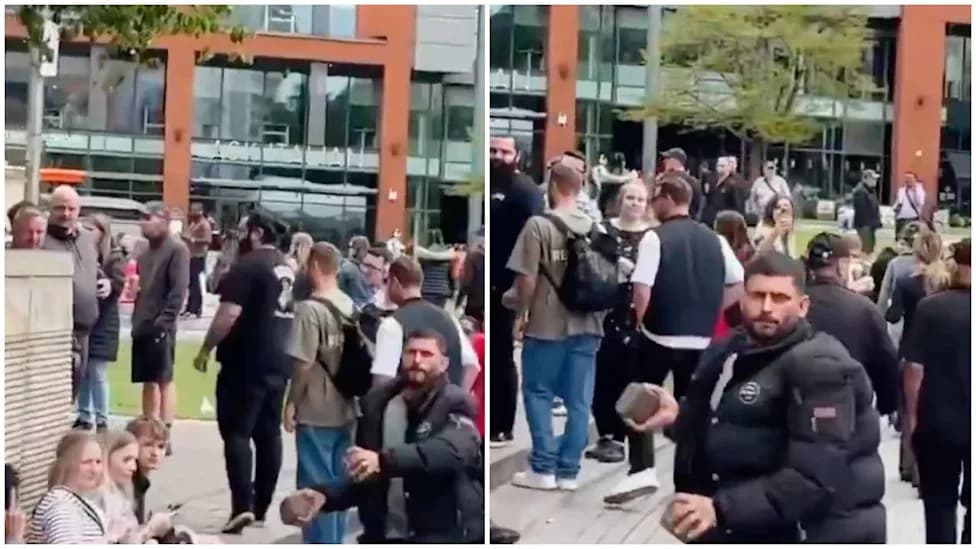 „Pazi na glavu“: Viralni snimak iz Engleske prikazuje muškarca koji preti porodicama kamenjem