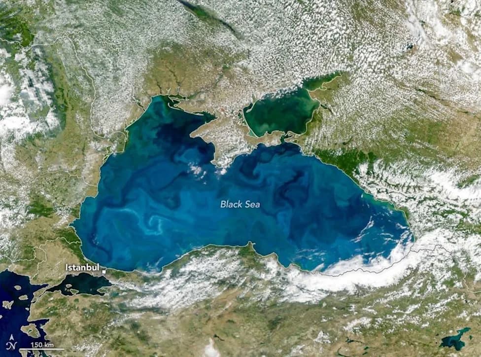 Crno More Postalo Tirkizno: NASA PACE I Fotografija Sa ISS-a Zabeležili Masovno Cvetanje Kokolitofora