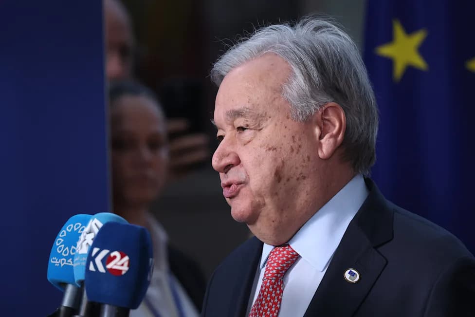 Guterres Stigao U Damask — Prva Zvanična Poseta Šefa UN Siriji Posle 17 Godina