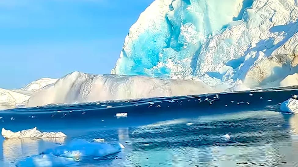 Glečer Se Srušio U Ilulissat Icefjord — Tsunami-Talas Zapretio Turističkom Brodu (Video)