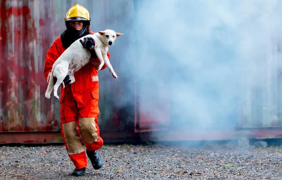 Herojski napori volontera: Stotine kućnih i divljih životinja spašeno posle požara kod Atine