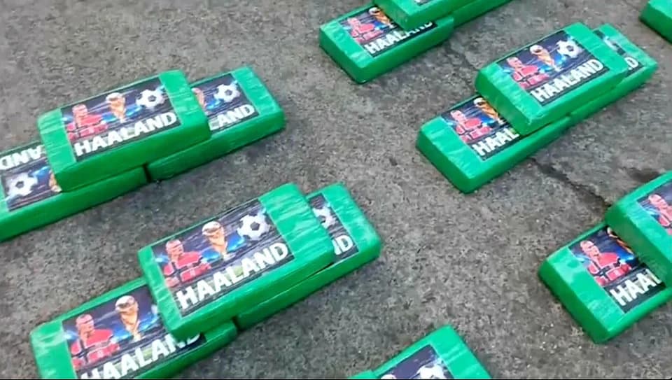 Nalepnice Erlinga Haalanda Na Paketima: Policija U Ekvadoru Zaplenila 469 kg Kokaina