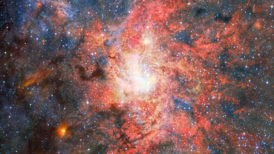 JWST Otkriva Vodu U Blizini Crne Rupe: IRS 3 Pokazuje Da Molekuli Mogu Preživeti
