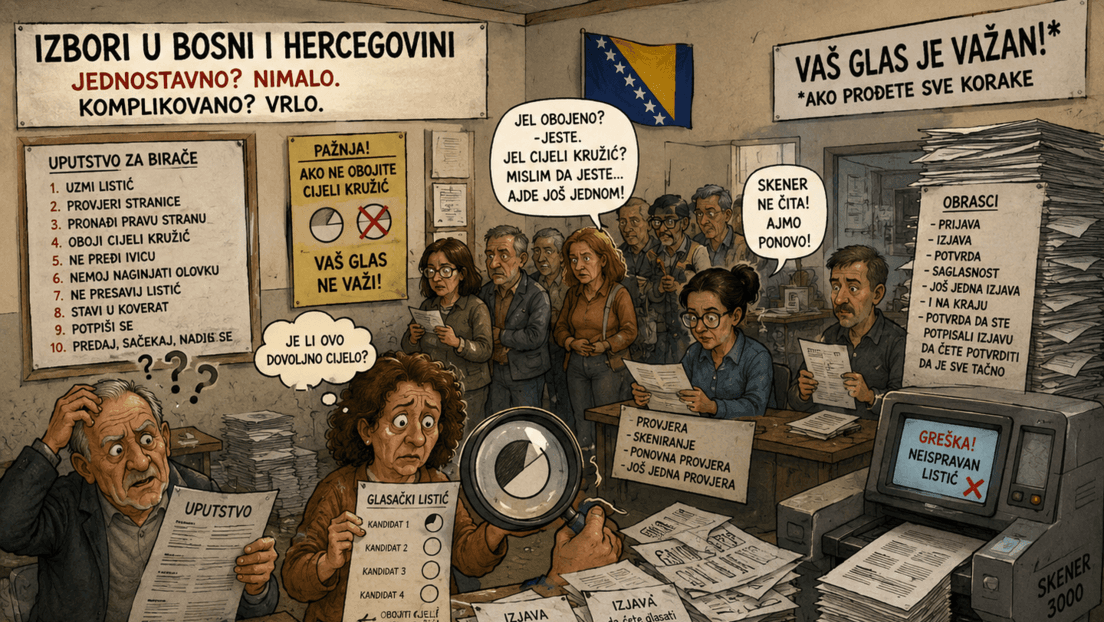 Kako glasati u BiH: novi koraci — identifikacija, flomaster, skeniranje i šta očekivati 4. oktobra