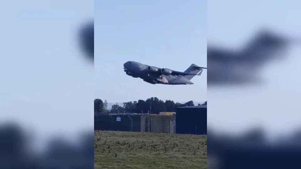 Američki C-17 Vratio Se U Novi Zeland Posle NOTAM Upozorenja O Potencijalno Opasnim Svemirskim Aktivnostima