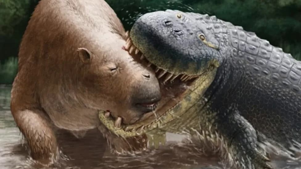 Drevni krokoid težak kao auto: Purussaurus neivensis — vrhunski predator miocena