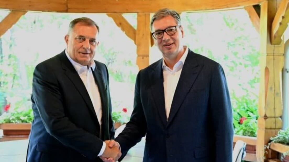 Dodik Potvrdio Podršku Vučiću: "Republika Srpska Će Stajati Uz Njega Na Izborima"
