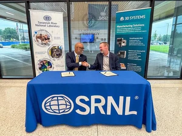 SRNL i 3DSystems pokreću partnerstvo za naprednu 3D štampu u energetici i nacionalnoj bezbednosti