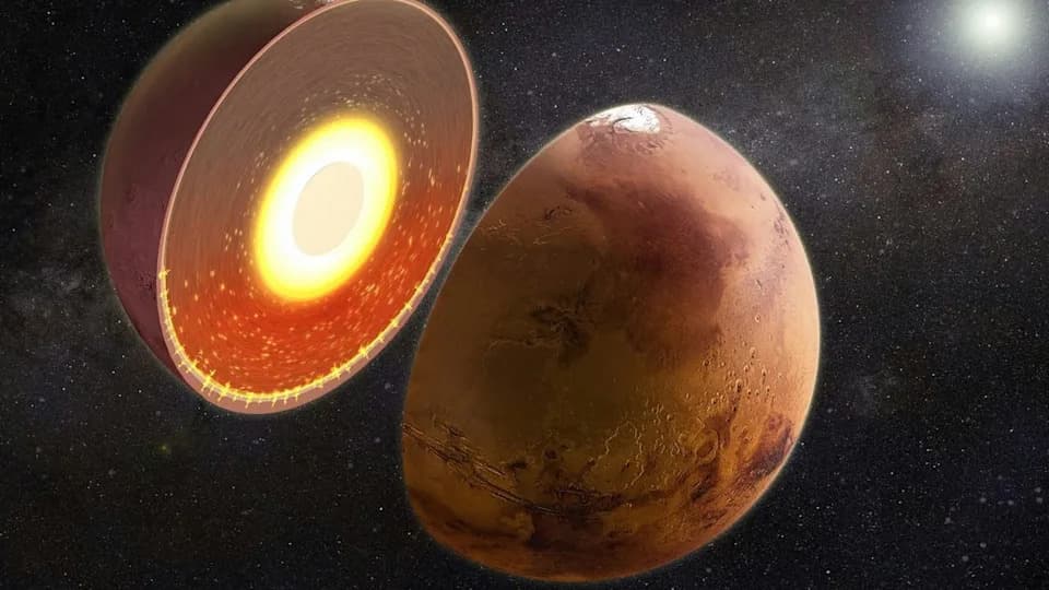 Otkrivena Ogromna Termalna Anomalija Ispod Marsa — Južna Mantija Do 400 °C Toplija