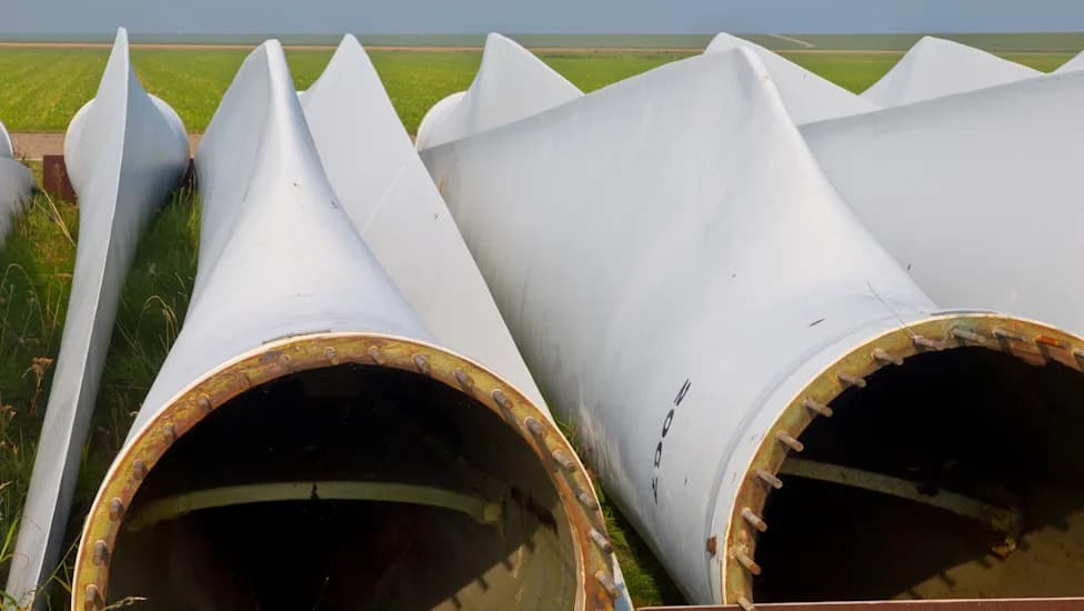 Danska pretvara krilo vetroturbine u biciklističko sklonište u Aalborgu — primer praktične reciklaže