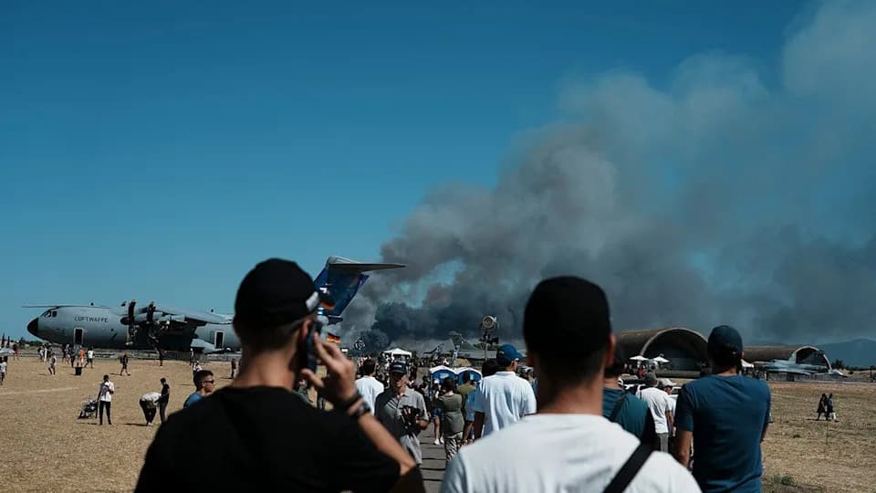 Tragedija na avio-šouu: F-4 Phantom se srušio na Tanagri, poginula dva pilota pred hiljadama gledalaca