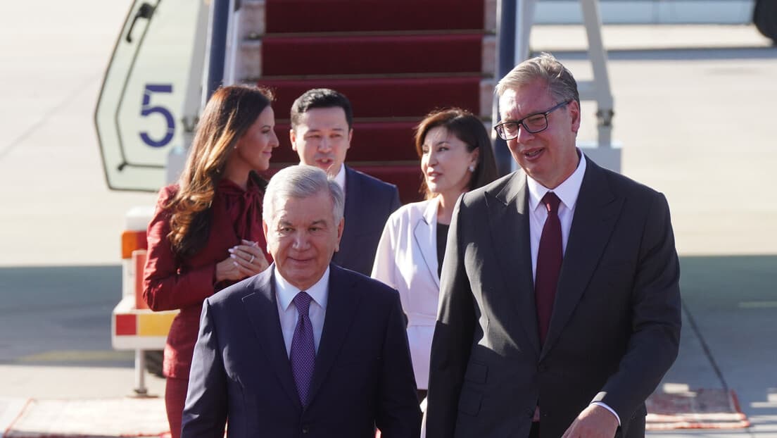 Šavkat Mirzijojev Stigao u Dvodnevnu Zvaničnu Posetu Srbiji — Dočekao Ga Vučić