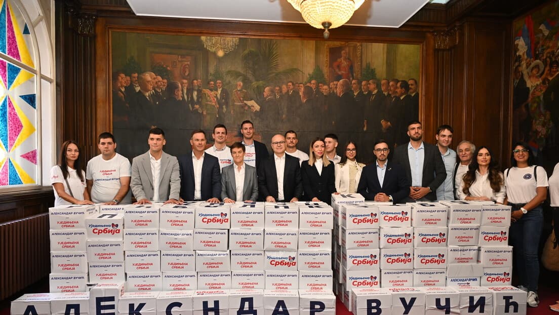 Lista „Aleksandar Vučić — Ujedinjena Srbija“ predata RIK‑u: 224.557 potpisa i 250 kandidata