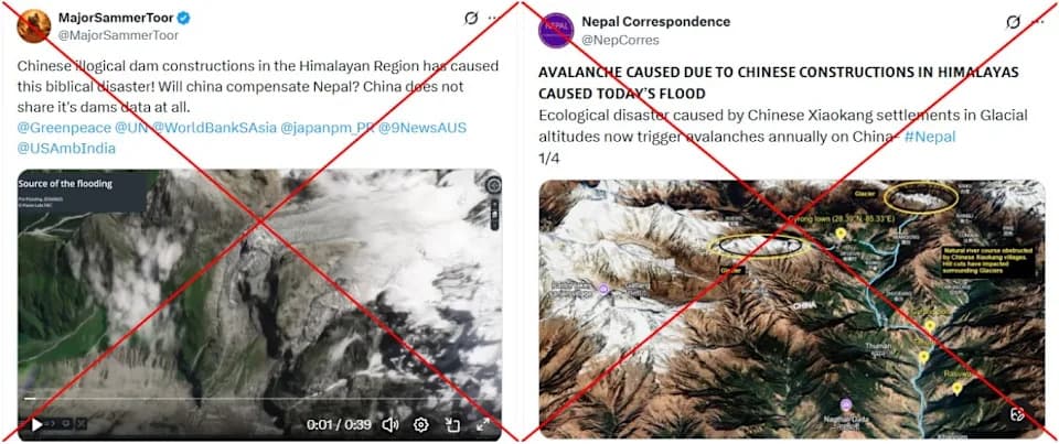 Ledeno-stenski odron kod Langtang Lirung pokrenuo smrtonosne poplave — nije došlo do pucanja kineske brane