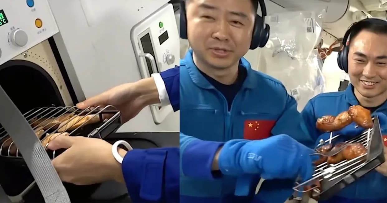 Kina ugradi rernu na Tiangong — taikonauti peku krilca i goveđi roštilj u orbiti