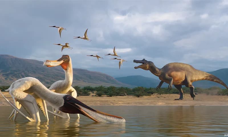 Fosilizovana „povraćka” otkriva novu vrstu pterosaura — prvi tropski filter‑hranilac