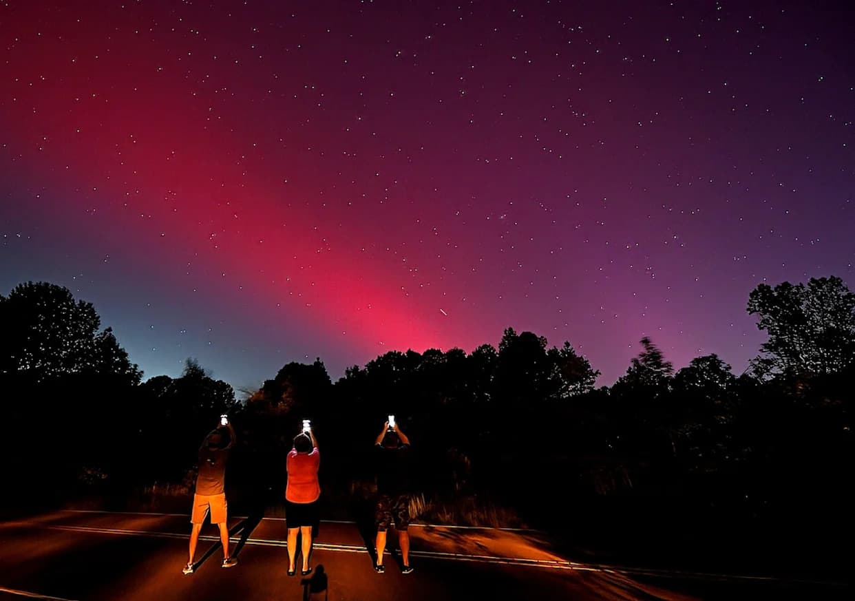 NOAA upozorava: polarne svetlosti mogu biti vidljive čak i u Alabami 12. novembra