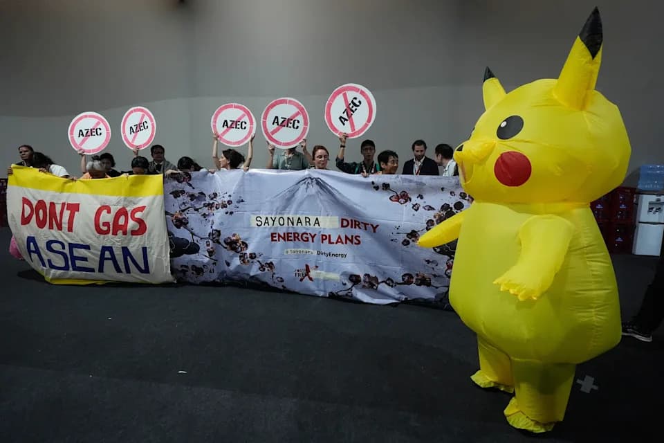 Pikachu protiv fosila: Aktivisti na COP30 pozivaju Japan da prekine finansiranje uglja i gasa