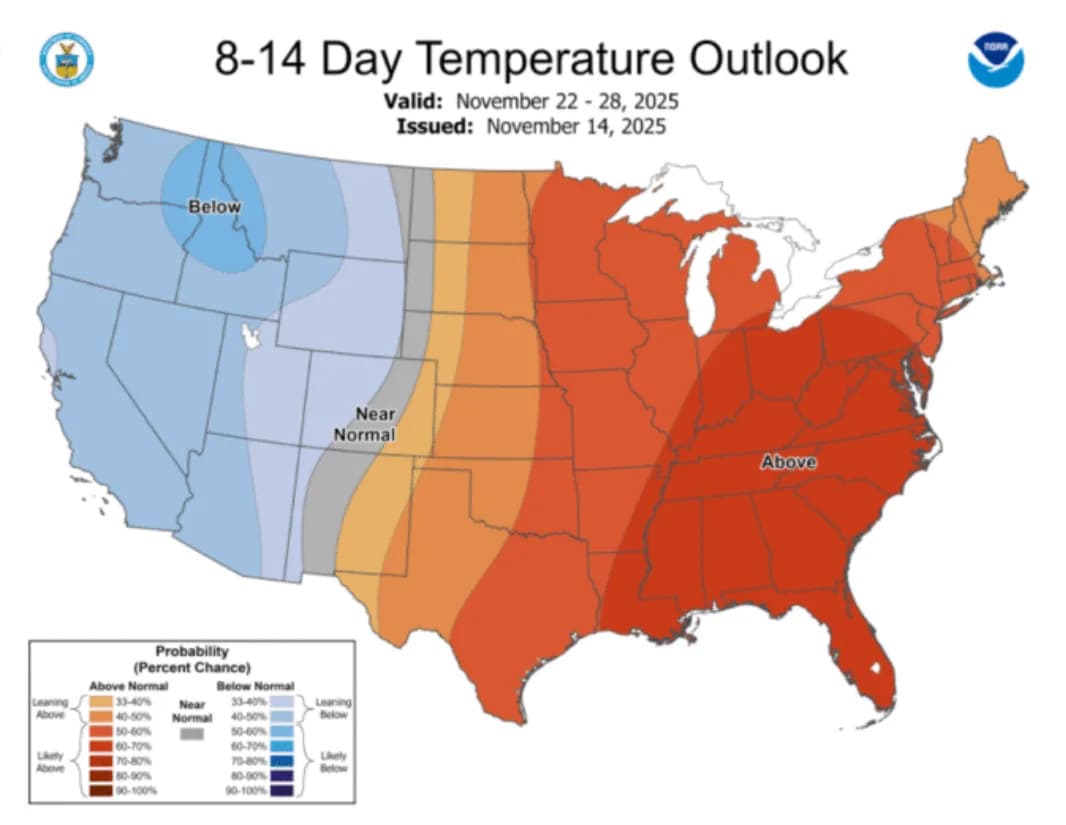 Džordžija i jugoistok SAD očekuju topliju i suvlju zimu — kakvu ulogu ima zagrevanje planete?