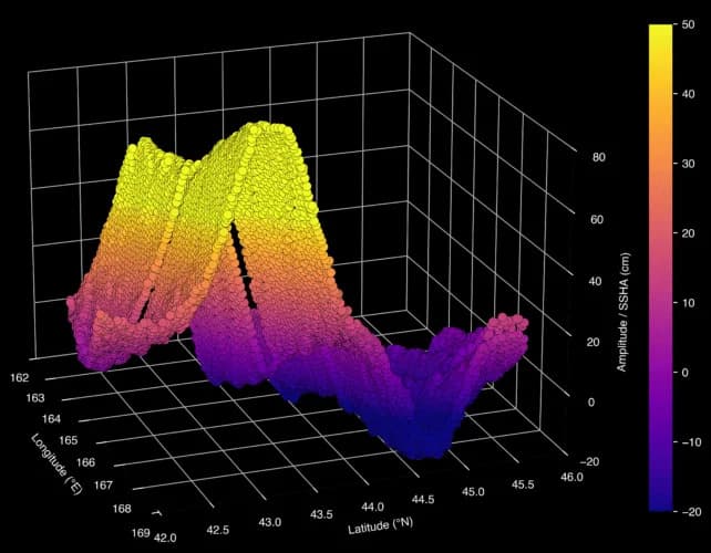 Svemirski snimak otkriva neočekivano ponašanje cunamija — SWOT zabeležio „razlomljeni“ talas