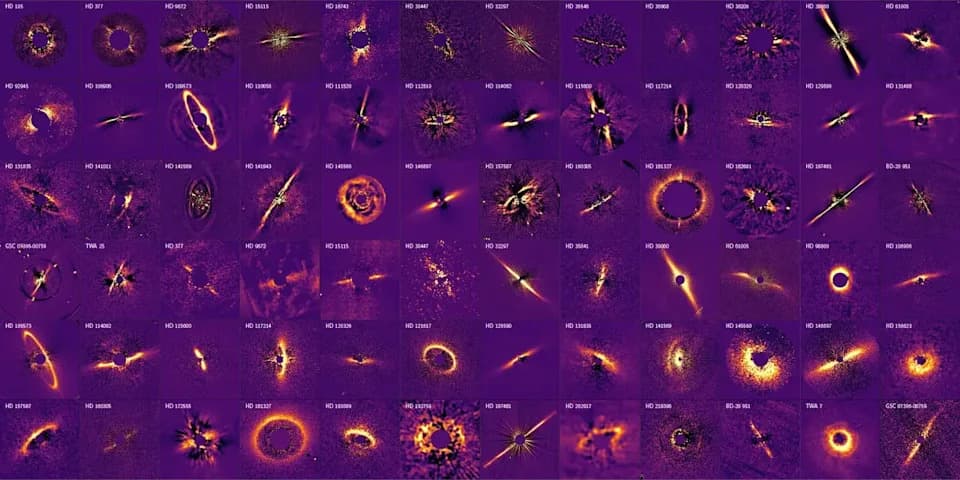 51 Prašnjavi Prsten Otkriven Među Mladim Zvezdama — SPHERE Na VLT-U Prati Nastanak Egzoplaneta