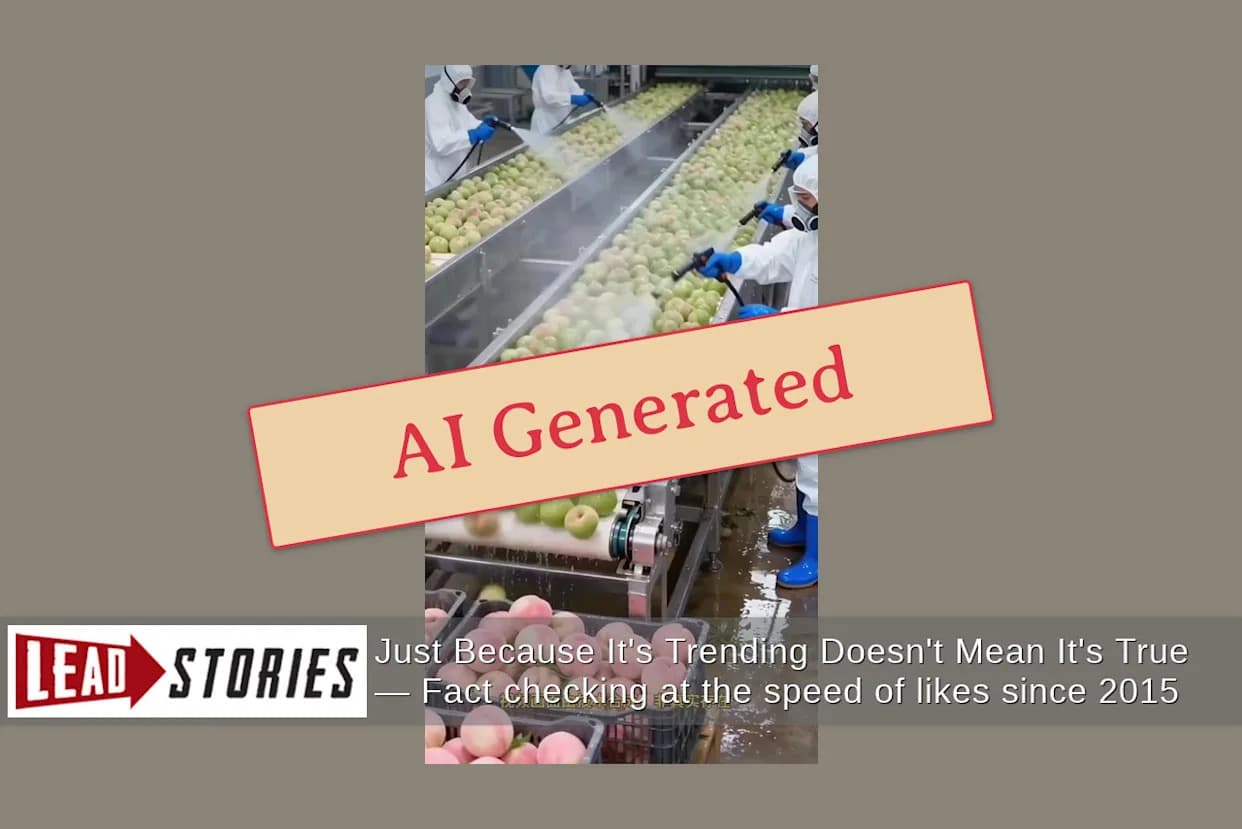 Provera Činjenica: Video O „Farbanju“ Voća U Kini Je Lažan — Potiče Od AI Naloga