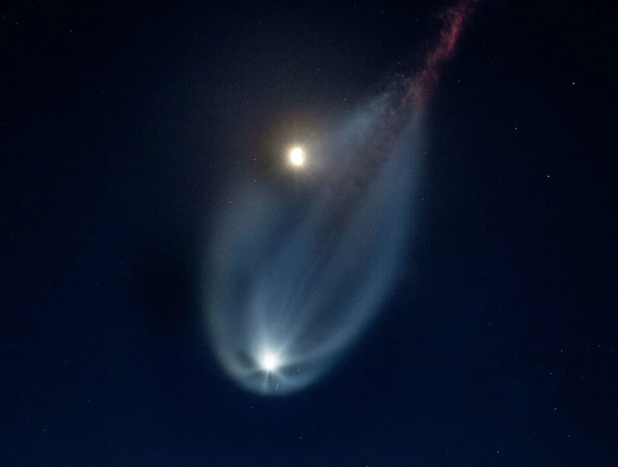 Pulsirajuće svetlo nad Houstonom i Dalasom — SpaceX Falcon 9 objasnio fenomen