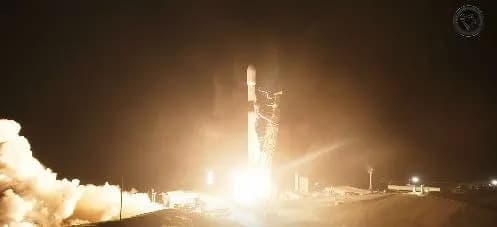 Šta Je Na Nebu Večeras? SpaceX Izveo Prvo Lansiranje 2026. — Falcon 9 Poslao Satelit CSG‑3