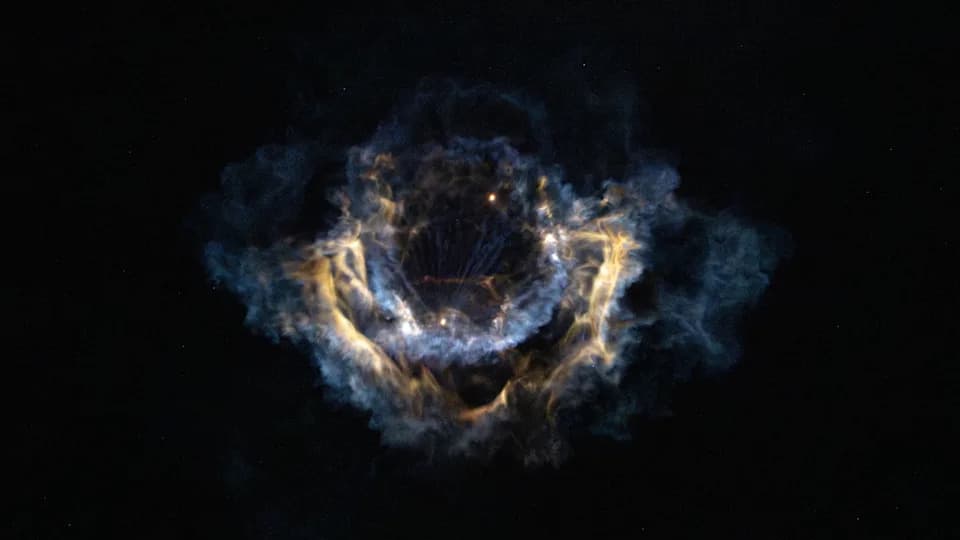 Falcon 9 'Meduza' Cveta Nad Floridom — NASA Objavila Nebularnu Fotografiju Lansiranja Crew‑12