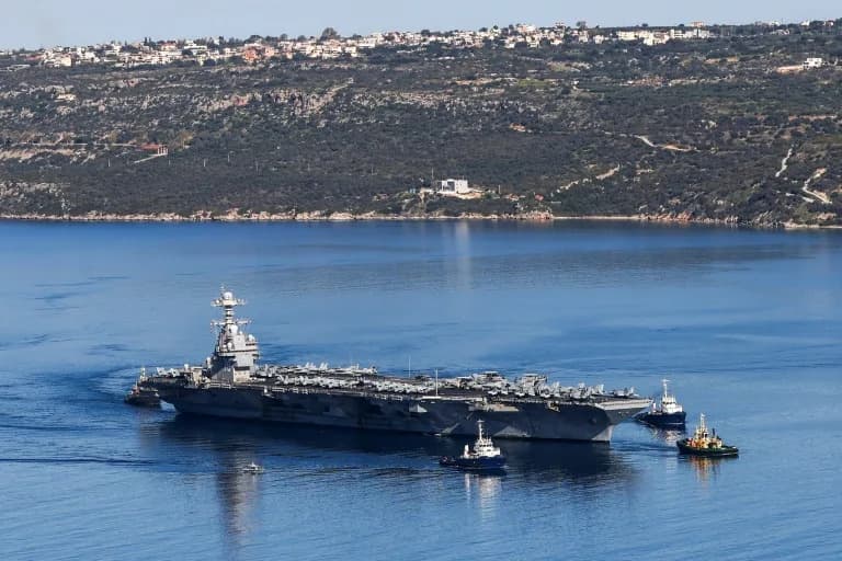 USS Gerald R. Ford — Najveći Nosač Aviona Na Svetu Raspoređen U Sredozemlju