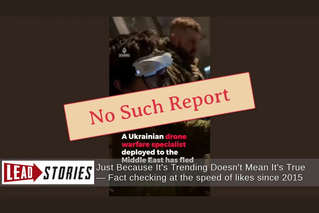 Provera činjenica: Video sa logoom Al Jazeera o „ukrajinskom stručnjaku za dronove“ je lažan — nema dokaza za priču o Miroslavu Radčenku