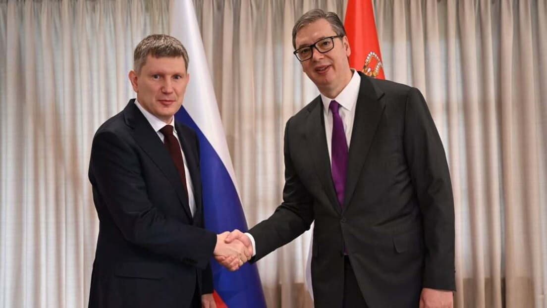 Vučić Sa Ruskim Ministrom Rešetnjikovom: Energetska Bezbednost i Gasni Aranžman Do 31. Marta