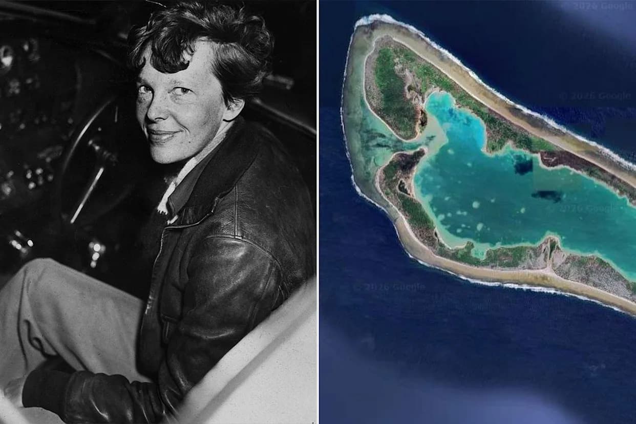 Pilot tvrdi da je na Google Earthu pronašao moguću olupinu Amelije Erhart na ostrvu Nikumaroro