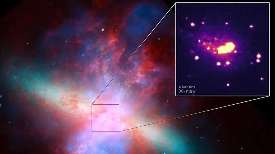 M82 Izbacuje Vetrove Brzinom Od 2 Miliona Milja Na Sat — XRISM Otkriva Novi Problem Za Astronome