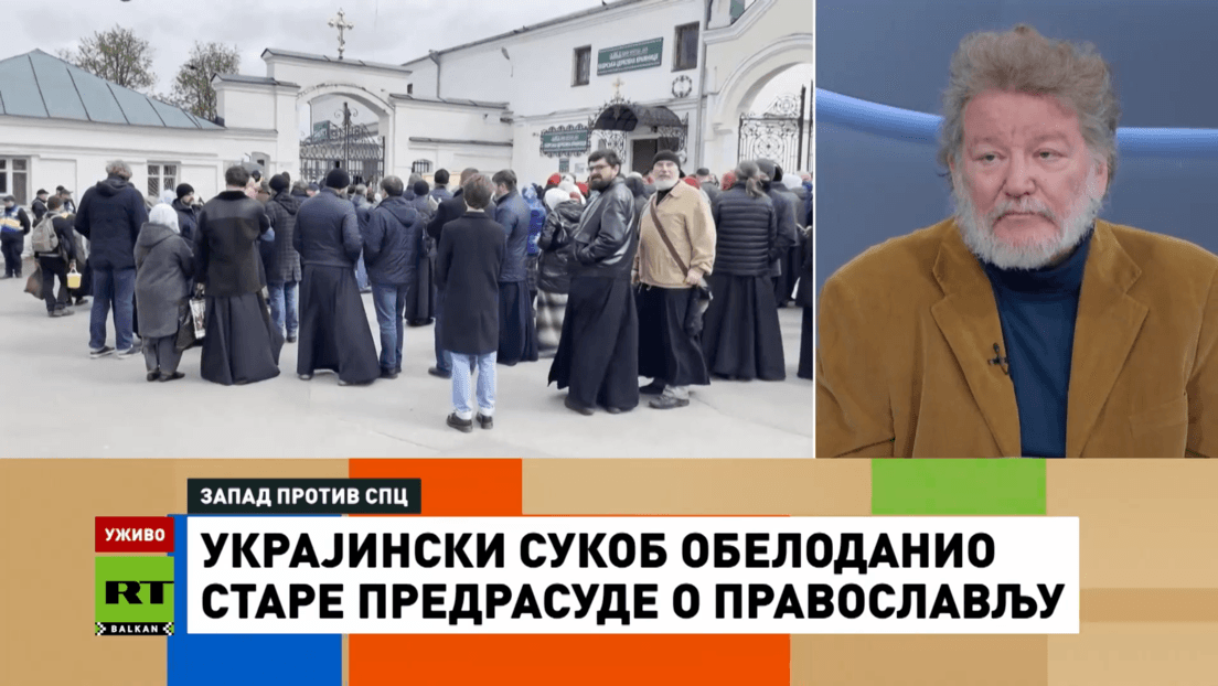 Antonić Za RT Balkan: Zapad Vodi 'Hibridni Rat' Protiv Pravoslavlja — Cilj Je Diskreditacija SPC