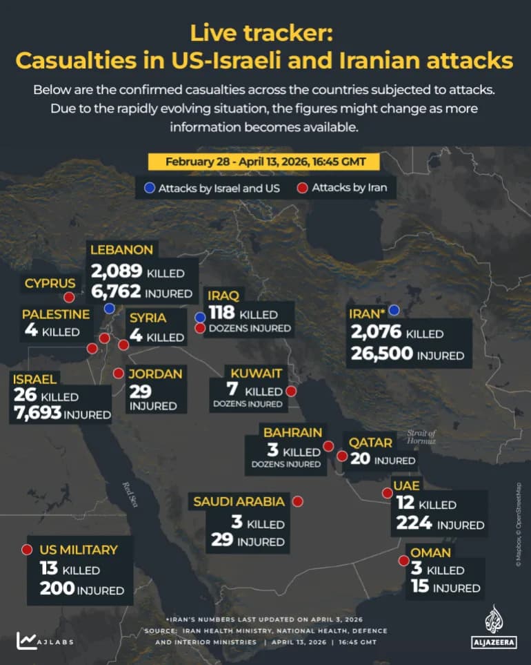 Dan 46 sukoba SAD–Iran: Blokada iranskih luka, protesti u Teheranu i pojačani sukobi u Libanu