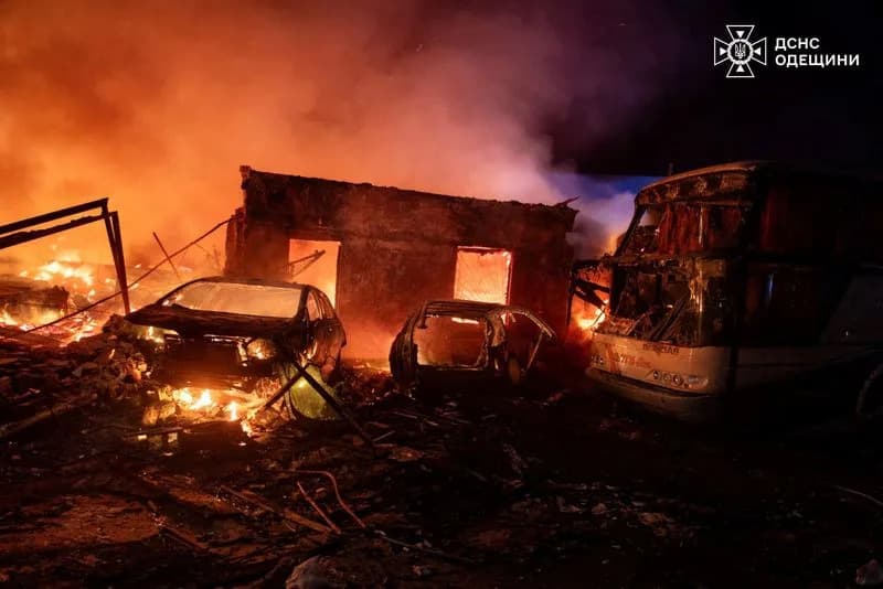 Ruski dronovi pogodili luku Izmail — oštećen panamski brod, povređenih nema