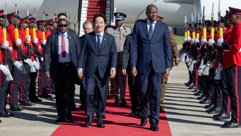 Predsednik Tajvana William Lai Posetio Esvatini Uprkos Pritiscima Pekinga