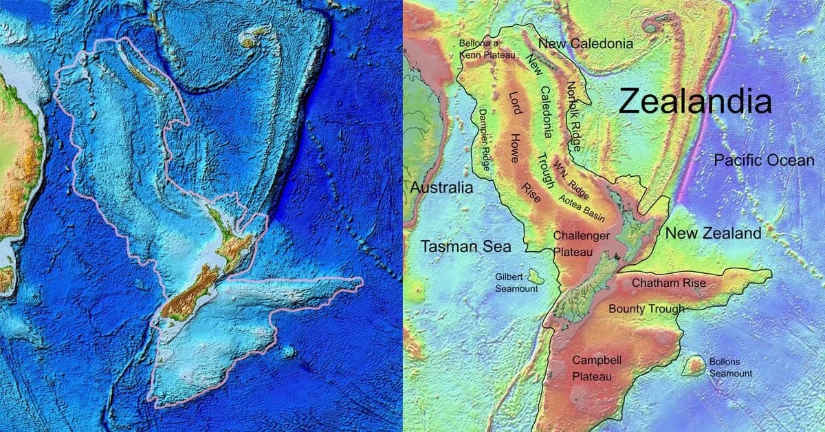 Otkrivena Zealandia: Mogući 'osmi kontinent' sakriven ispod Južnog Pacifika