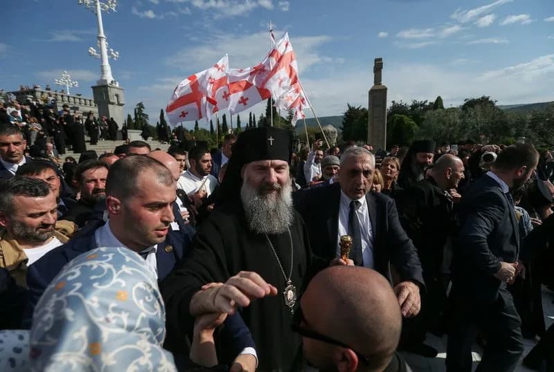Shio III Izabran Za Patrijarha Gruzijske Pravoslavne Crkve — Izbor Uvijen U Političke Tenziје