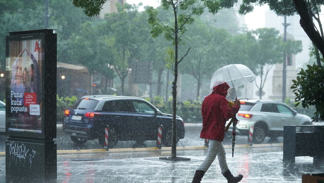 RHMZ Izdaje Narandžasti Meteo-Alarm: Intenzivni Pljuskovi, Grad I Olujni Vetar Za Celu Srbiju