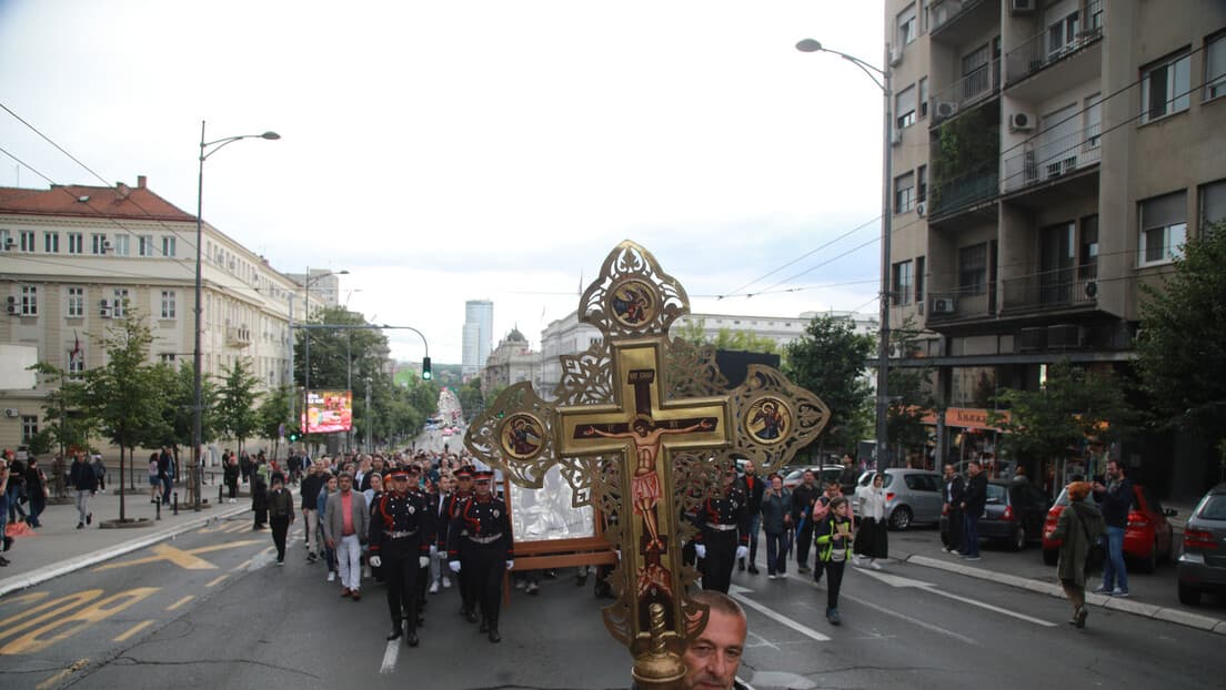 Čudesni Pojas Presvete Bogorodice Stiže u Beograd za Spasovdan — Doček 20. maja, Litija 21. maja