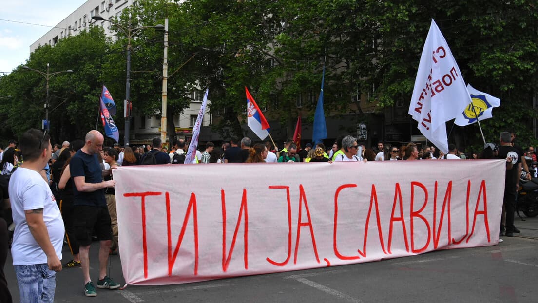 Studentski protest na Slaviji: "Ti i ja, Slavija — studenti pobeđuju" — skup u 18 časova, okupljanja na četiri lokacije