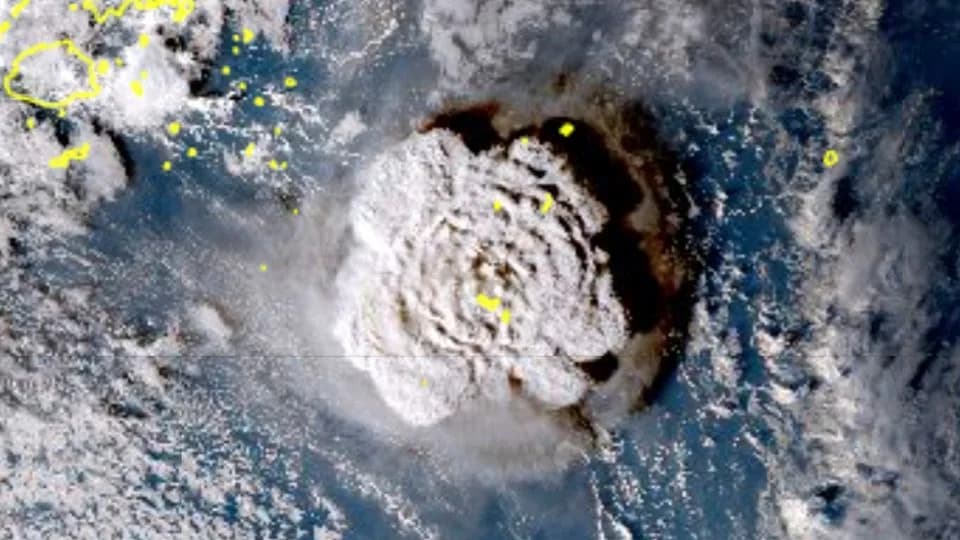 Erupcija Hunga Tonga–Hunga Haʻapai Mogla Je Otkriti Novi Način Za Razgradnju Metana