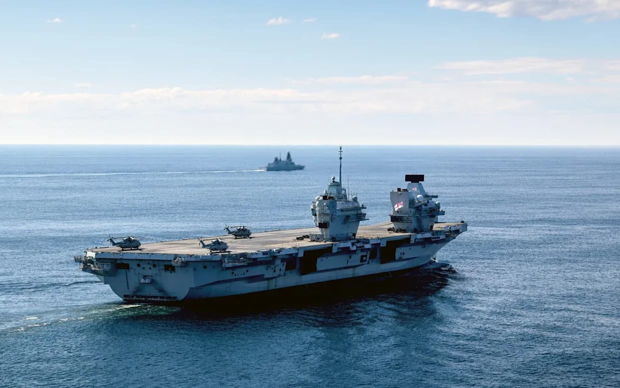 HMS Prince Of Wales Ponovo Se Pokvario: Nosač Aviona Vredan 3 Mlrd Funti Usidren U Stavangeru